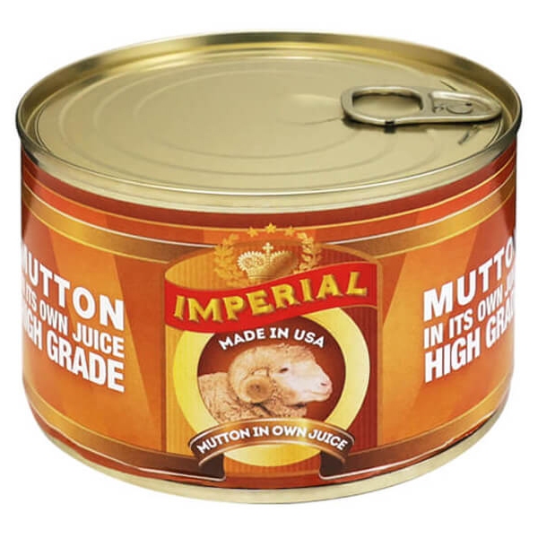 Canned Meat Tushonka Lamb – 14.11 oz (400gr)